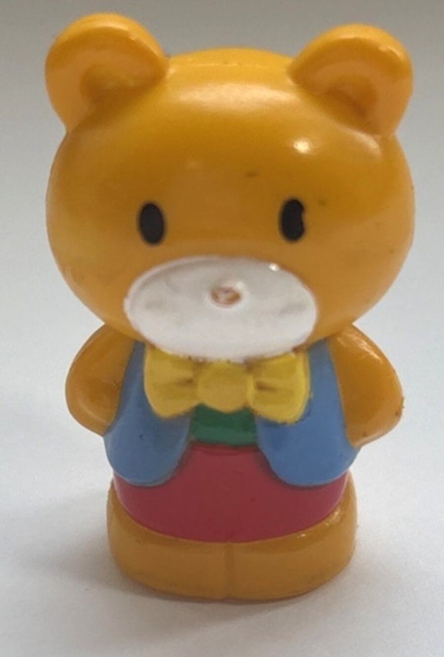 Vintage 2002 Sanrio Hello Kitty Bear Costume Figure 1.5 In Miniature Collectible